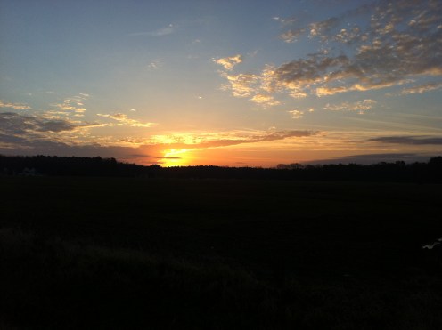 Sunrise on the Tour de Del-Mar